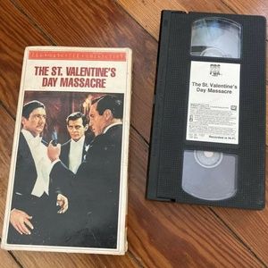 💌 VHS movie - St Valentine's Day Massacre - vintage videotape
